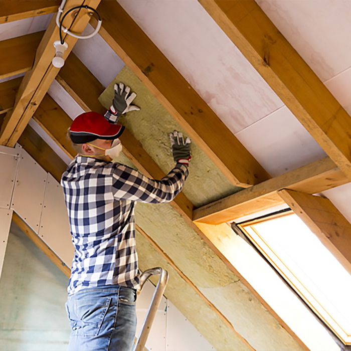 Isolation de la toiture - Rénovation énergétique performante globale